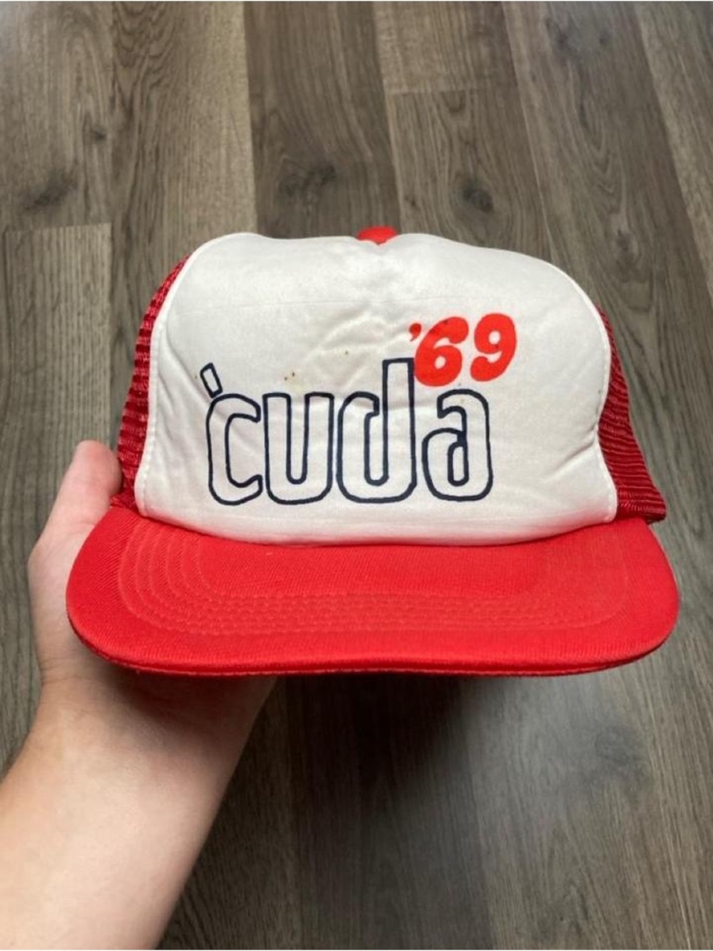 Vintage 1969 Plymouth Cuda Trucker Hat